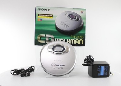 Boxed Sony CD Walkman Personal Portable Compact Disc Player (D