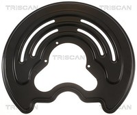 Triscan Spritzblech, Bremsscheibe Hinterachse, Rechts U.A. FüR Nissan, Opel