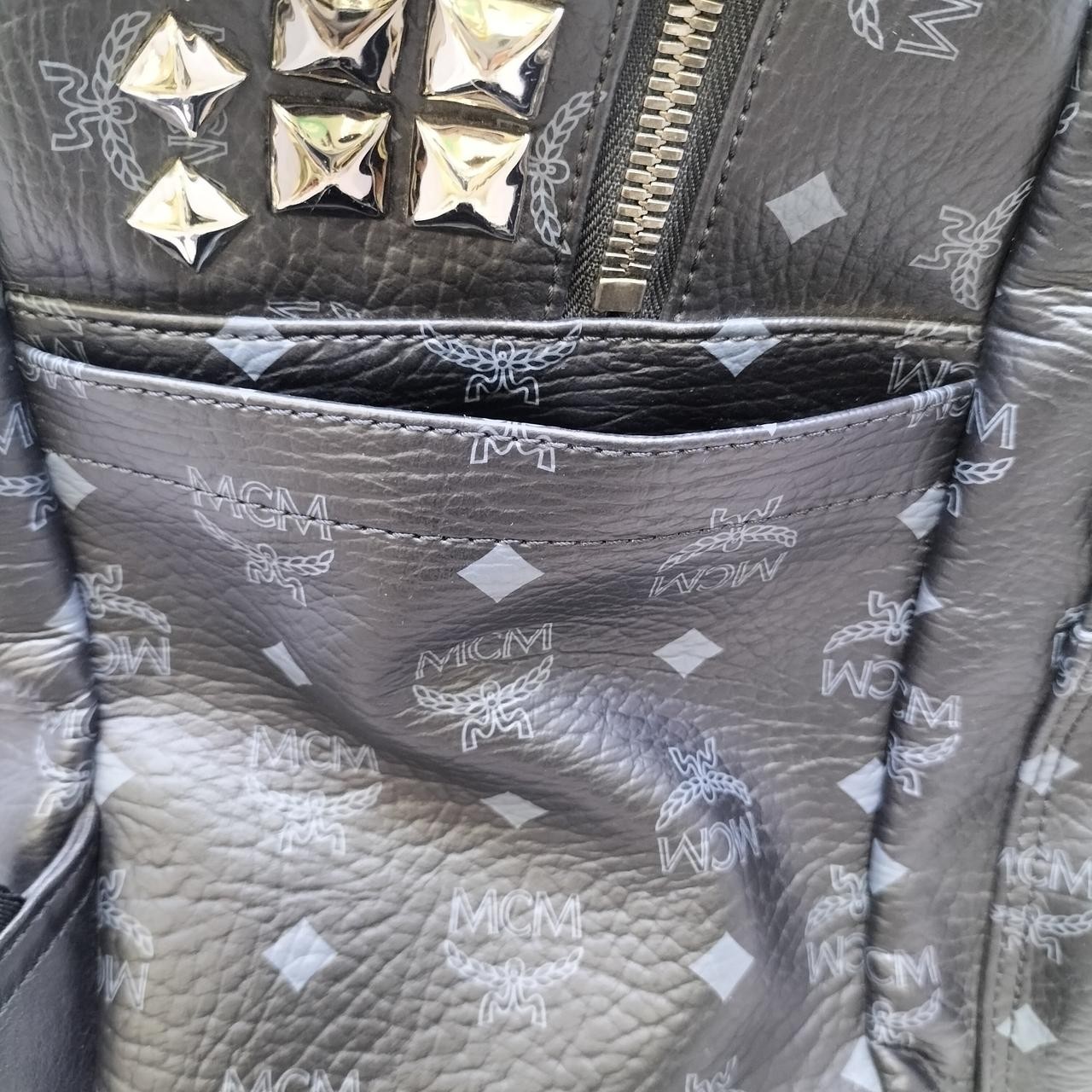 Visetos Studded Backpack Model Number 10051112 MCM - image 5