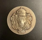 Scottsdale Mint 2 oz  Stacker .999 Fine Silver Round Lion 2 Troy Ounce Silver