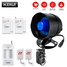 KERUI Home Safety Alarm System 110dB Wireless Garage Security Burglar Anti-theft