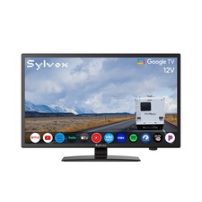Sylvox 19" Smart Google TV 12V RV TV DC 9-36V No DVD Combo-Vehicle seies