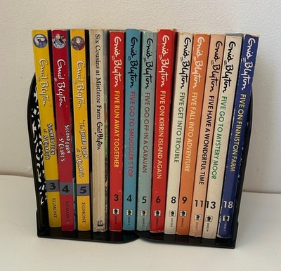 Lot of 13 Vintage Enid Blyton PB Books Famous Five St. Clares School Six Cousins