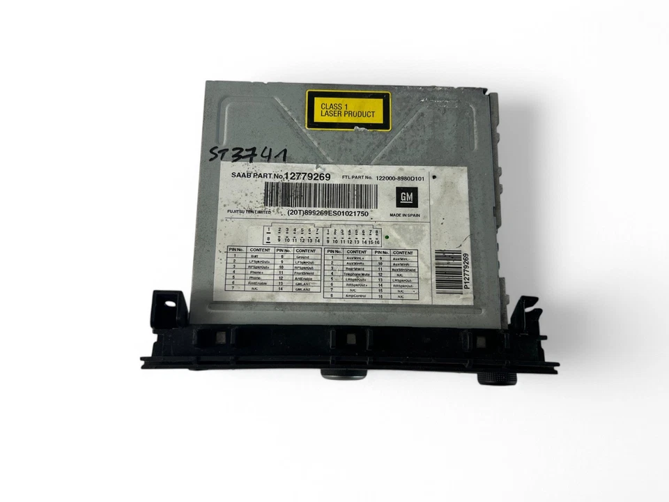 SAAB 9-3 Estate YS3F Musik-Player mit GPS 12779269 28446219 - Bild 2 von 4