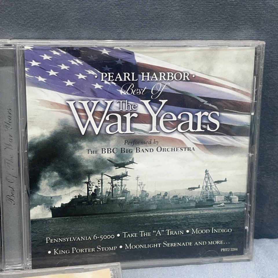 Pearl Harbor Best Of The War Years 3 CD Set Performed By BBC Big Band Orchestra Foto 3 de 4