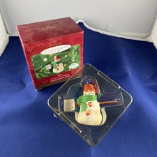 2000 Hallmark Keepsake "Max" The Snowmen of Mitford Christmas Ornament