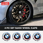 SET OF 4PCS Wheel Caps Rim For BMW 50TH BMW Center Caps 56MM/2.2IN⭕
