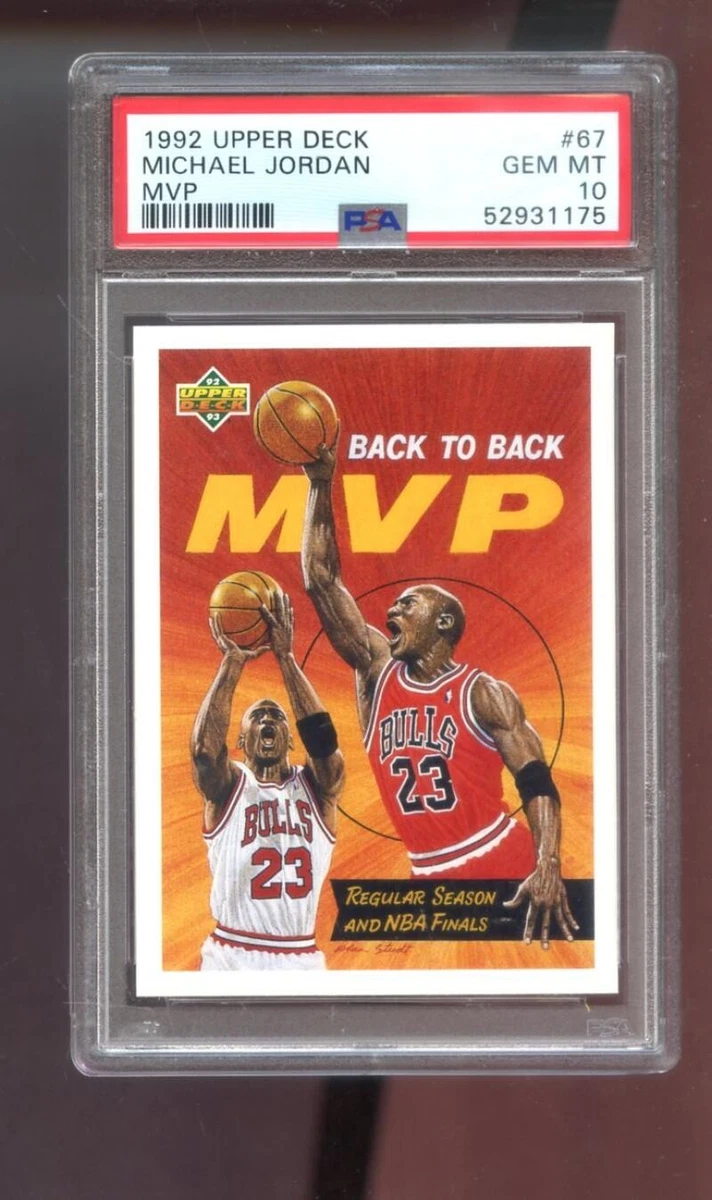 Michael Jordan Basketball Grade 10 1992-93 Season Sports Trading