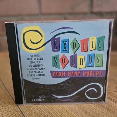 PROMO: Exotic Sounds From Many Worlds (CD Milan 1998) WORLD AMBIENT GLOBAL FUSIO