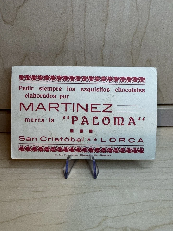 Tarjeta de Chocolates 1922 Martínez Sagi Jugadores Notables - Fútbol Raro Foto 2 de 4