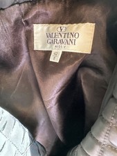 black valentino garavani coat size 8 with belt