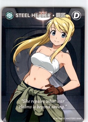 Otaku Box Witness Masters  Card   Steel Healer