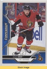 2018-19 Upper Deck Compendium Blue Cody Ceci #686 READ to0
