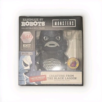 Creature From The Black Lagoon LE240 METALLIC B&W Figure Handmade by Robots
