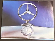 1976 Mercedes Benz Prestige Sales Brochure Catalog USA 450SL 450SEL 300D 280 etc