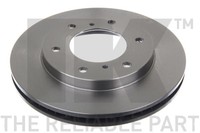 2X NK Bremsscheibe 203033 FüR Pajero Mitsubishi Classic 3 Canvas Top 2 Tdi V64W