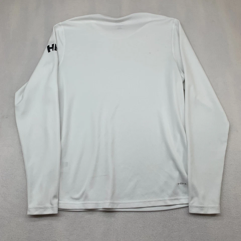 Camiseta Helly Hansen Para Hombre Mediana Blanca X-Cool Ajuste Regular Cuello Redondo Foto 2 de 4
