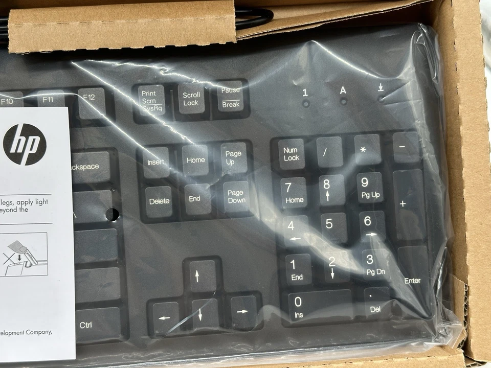 HP 672647-003 USB Keyboard-Black - Image 2 of 4