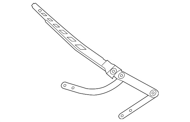 Brazo del limpiaparabrisas para BMW 2004-2011 (N/P 61-61-9-449-958)