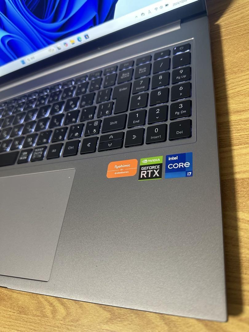 Galleria Corei7-12700H Gaming Laptop 16GB RAM 512GB SSD
