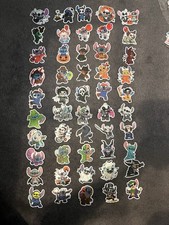 10 PCs Random Disney Stitch Cartoon In Halloween Costumes Stickers
