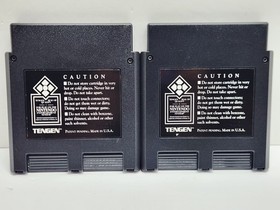 RBI Baseball 1 & 2 NES Game Lot (Nintendo Entertainment System) AUTHENTIC TESTED
