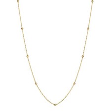 Fine Ball Chain Necklace 9ct Yellow Gold 375 Hallmarked British Made Brand New