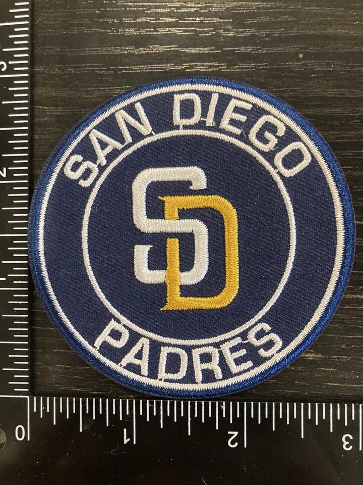 SAN DIEGO PADRES EMBROIDERED IRON ON PATCH 3” VINTAGE MLB BASEBALL