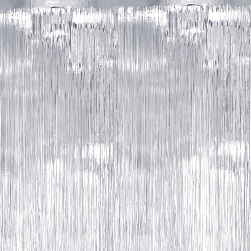 50 cm traditionelle, holographische, schillernde Folie Lametta, X'mas Party Dekor Vorhang - Bild 70 von 93