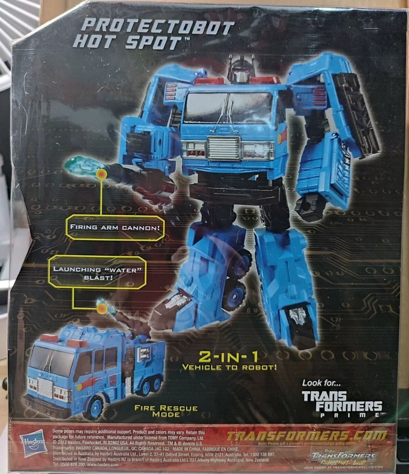 Transformers Generations Protectobot HOT SPOT Voyager Class New (2012 Hasbro) - Image 2 of 2