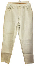 Wrangler for Women  Beige Jeans Misses Size 14 x 30 MSR01KH