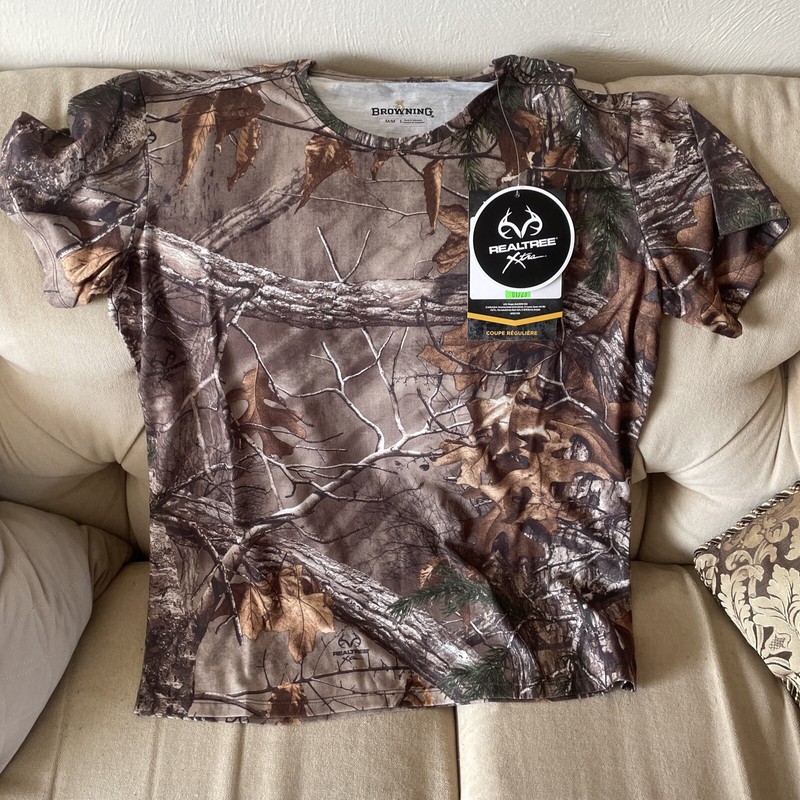 Men's Browning  Realtree Xtra Pattern Camo T-Shirt Medium