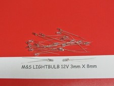  20 M S filament BULBS 12V 3X8mm Chime Button MC602  DMC Intercom D3BN, DS3B