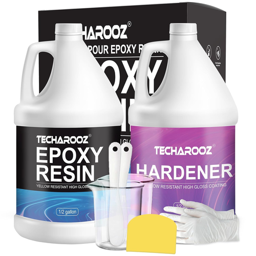 Pixiss Brand Non-Toxic Epoxy Resin Crystal Clear Casting For Art