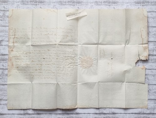 1798 Chiozza Vorphila Republik Venedig Italien Rötelkreis Papier Dokument alt - Picture 4 of 5