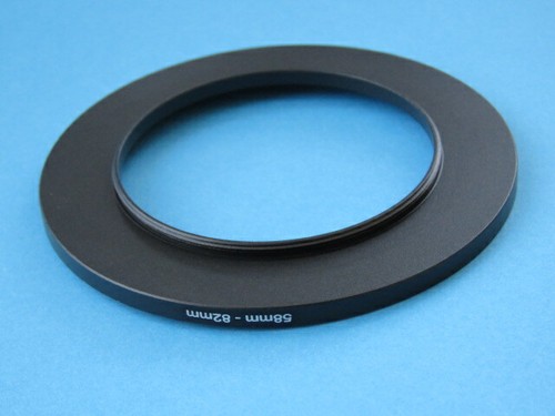 58mm to 82mm Step Up Step-Up Ring Camera Lens Filter Adapter Ring 58mm-82mm - Picture 2 of 2