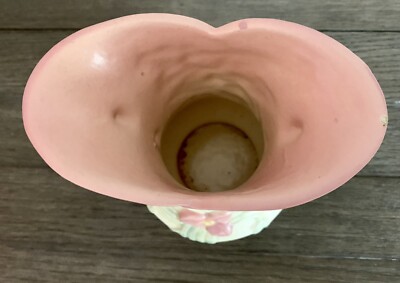 Vintage Hull Art Pottery Wildflower Vase #W-6 7 1/2