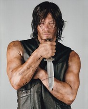 NORMAN REEDUS signed autograph 20x25cm THE WALKING DEAD in person autograph COA