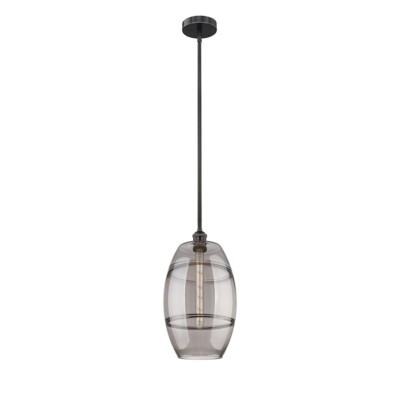 Innovations 616-1S Vaz 1Lt 10'' Stem Mini Pendant, Black/SM - 616-1S-BK-G557-10SM