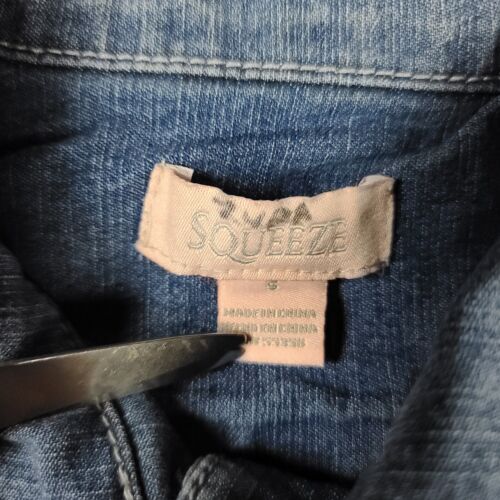 Girls Clothing Lot 5 Squeeze Jeans & Denim Jacket School Casual Play Outdoor Set - Picture 2 of 9