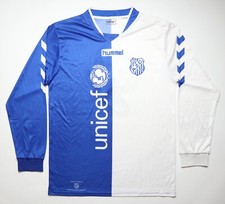 AZC ZUTPHEN NETHERLANDS #9 MATCH WORN HUMMEL SHIRT JERSEY FUSSBALL TRIKOT MENS M