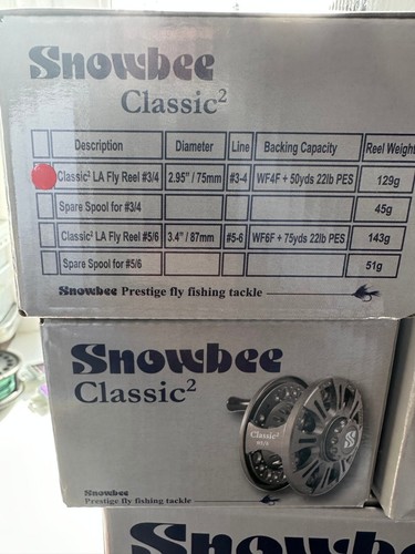 Snowbee Classic 2 carretes para moscas de trucha y salmón listado de todos los modelos y carretes de repuesto - Imagen 7 de 19