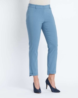 Hose blau 38 Damen 7/8-Länge UVP:59,99  C119