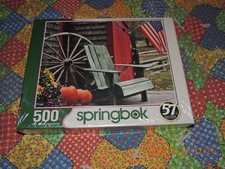 Springbok's 500 Piece Jigsaw Puzzle Peaceful Place - Made in USA - NEW - NIP