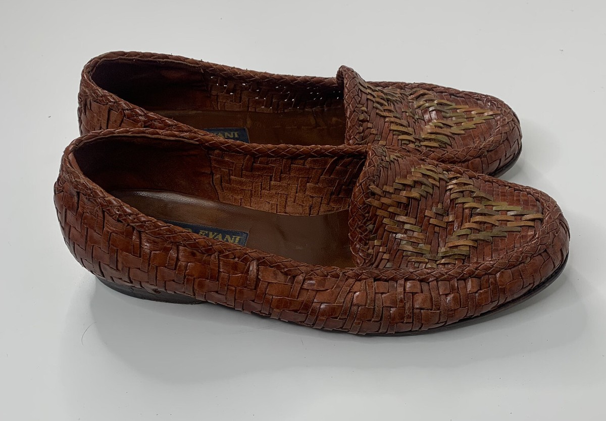 Marco Evani (Italy) Rust Leather Loafers Marco Evani Italy Brown Crocodile Men main image 3