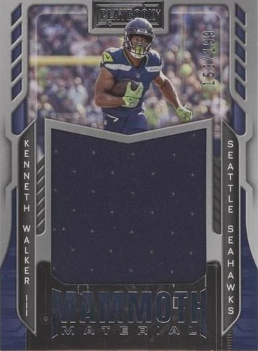 2022 Panini Playbook Kenneth Walker III #MM-18