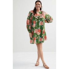 Anthropologie Farm Rio Floral Print Elinor Tunic Dress Size 2X