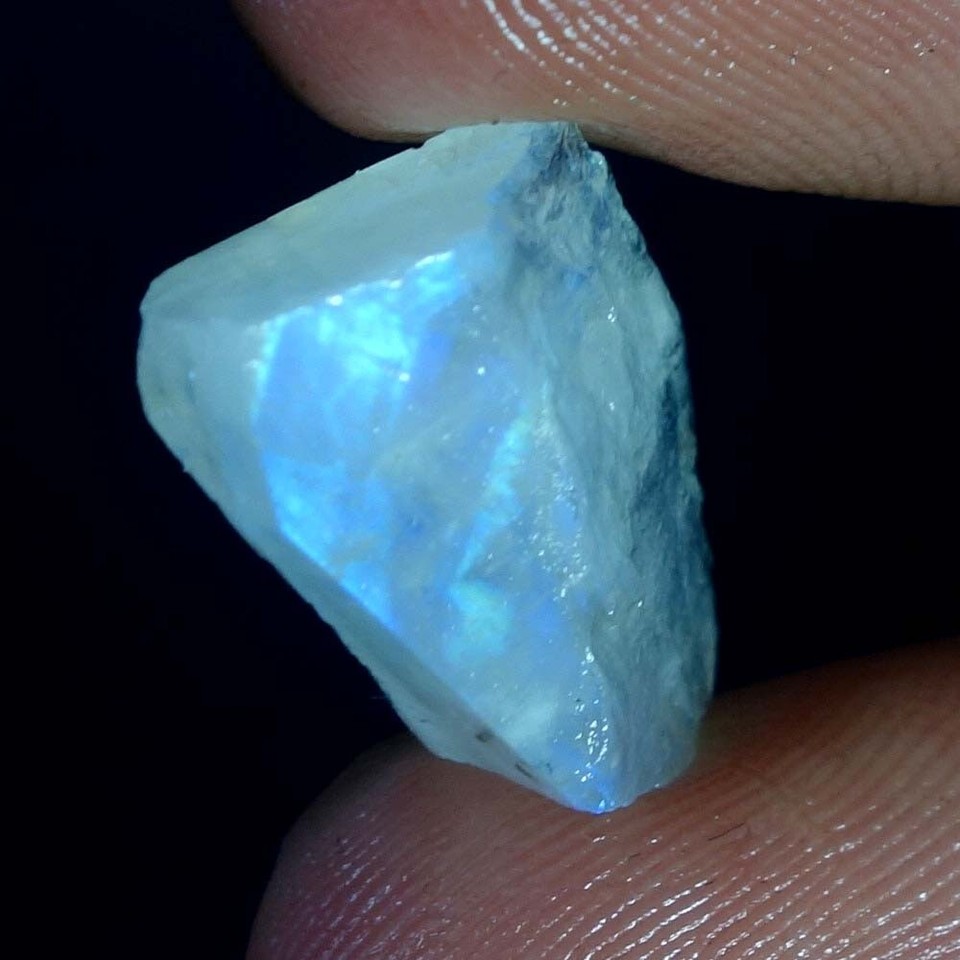 Rainbow Moonstone O - BGR966-Blue Fire Rainbow Moonstone 3 - Foto 6