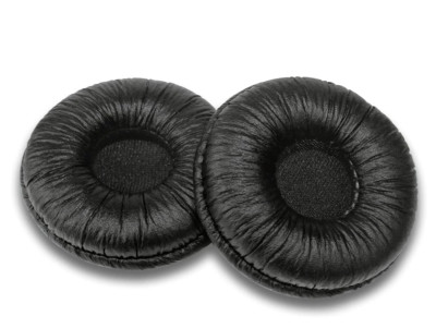Ohrpolster 50mm für AGPTEK Arama MAIRDI Wantek Callez VoiceJoy Schwarz 1 Paar
