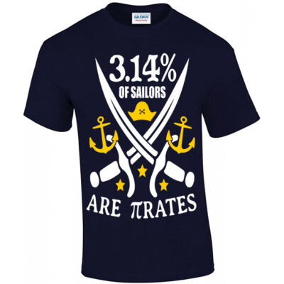 Of Sailors Are πrates T-shirt, Unisex S 5XL, Pirates